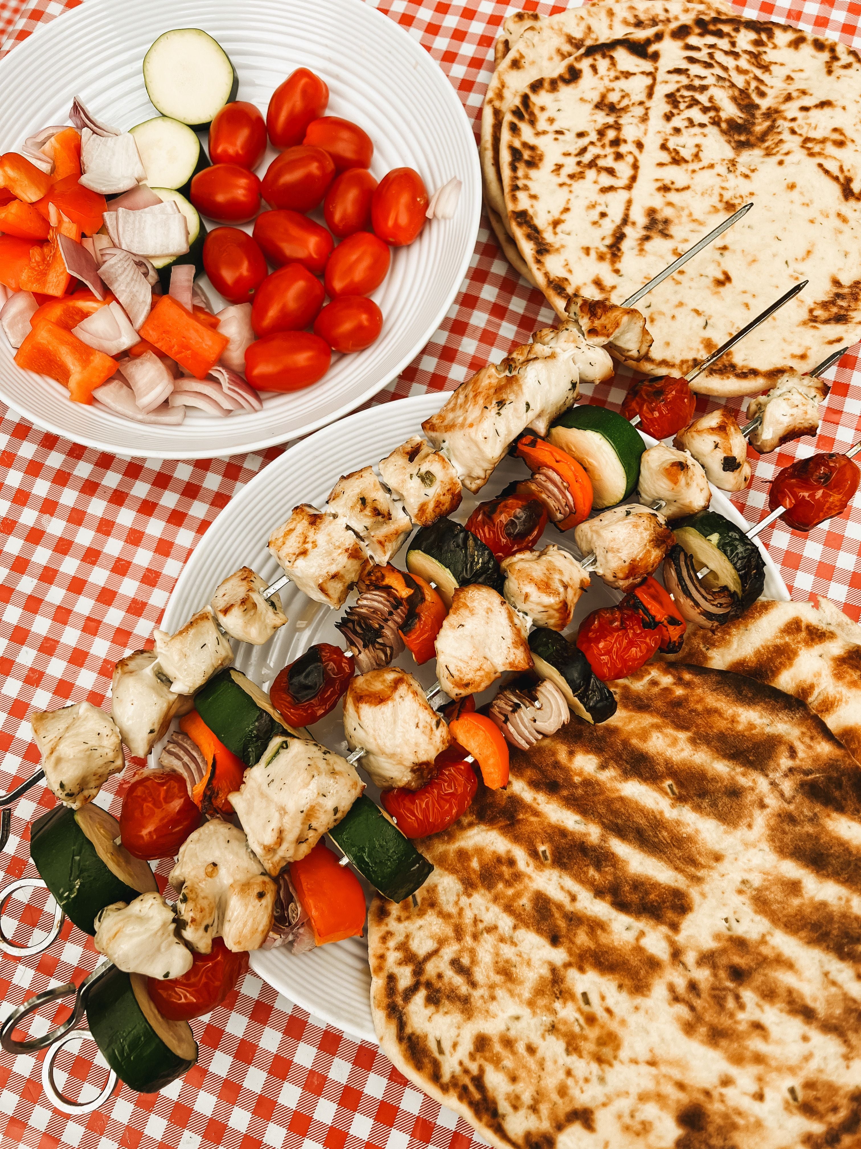 Campfire Chicken Gyros