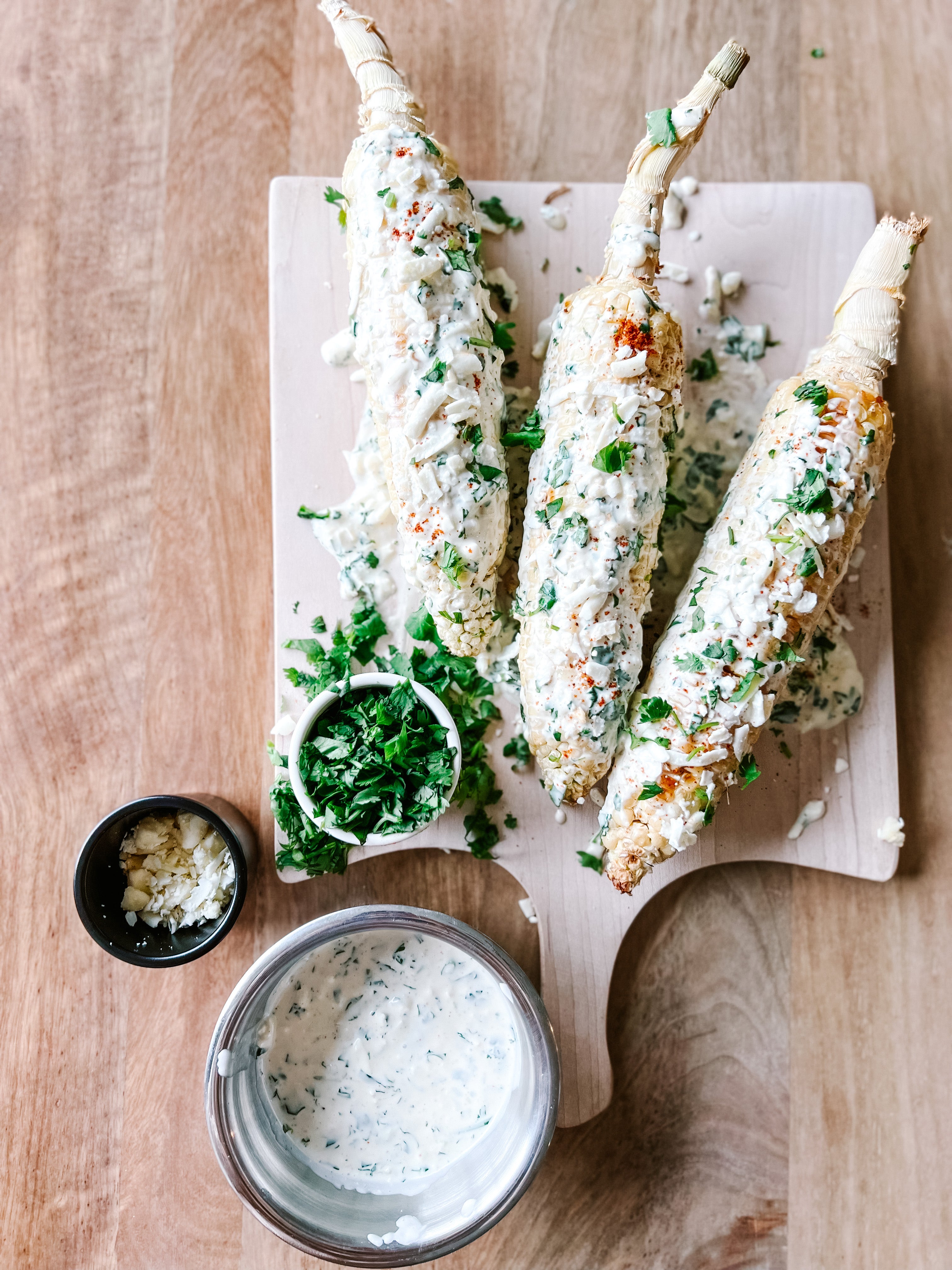 Grilled Mexican Street Corn