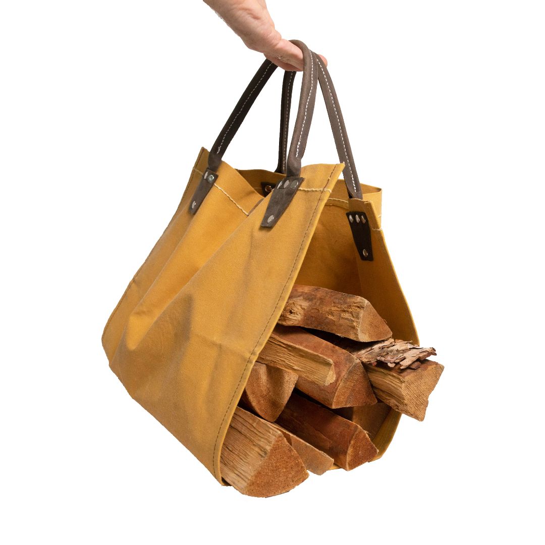 Canvas Firewood Carrier
