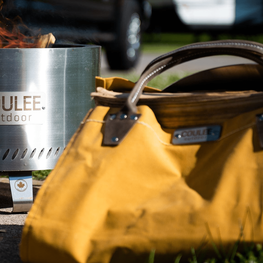 Canvas Firewood Carrier